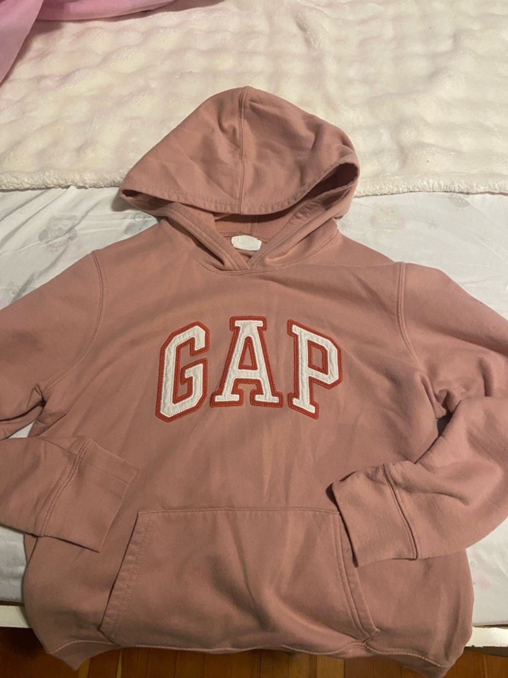 GAP Dusty Pink Logo Hoodie